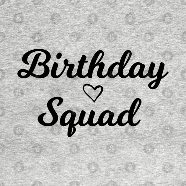 Birthday Squad by lightbulbmcoc